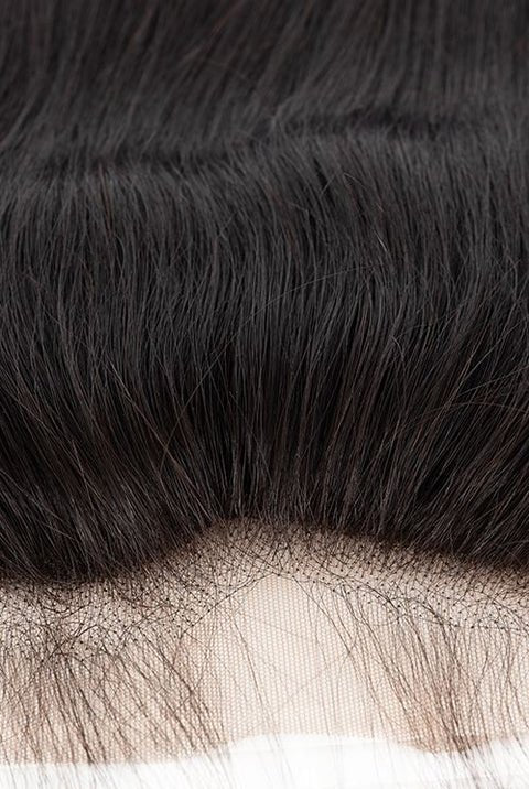 Straight Human Hair Frontal - BUNDLESHair Extension
